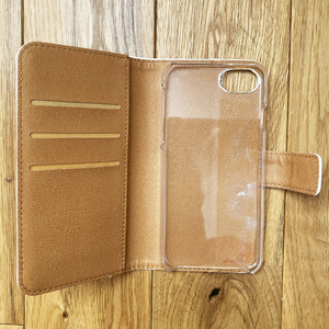 スマホ手帳型ケース 鹿柄オリジナル 「神鹿 shinroku」 foo stitch  15-067