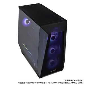 パソコン工房 4年間物損保証 ミドルタワーゲーミングPC Ryzen 7/RX 9070 XT/No.386