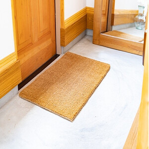 ［2枚組］ココヤシ玄関屋外泥・砂落としカルナマット（M）450×750mm