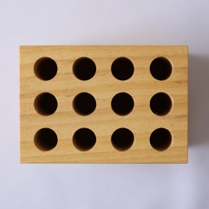 SA0926　《3種の木材から選べる》木製ペン立て 2種セット （アユース）