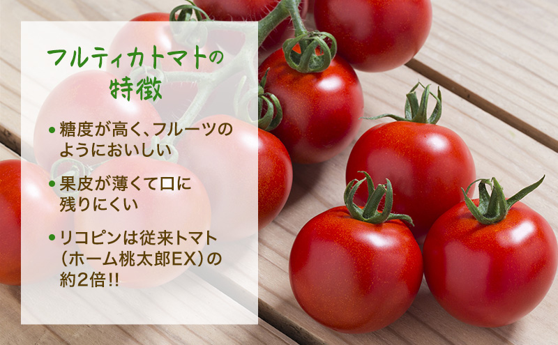 桜ファームの中玉トマト『フルティカ』1.5kg とまと おいし