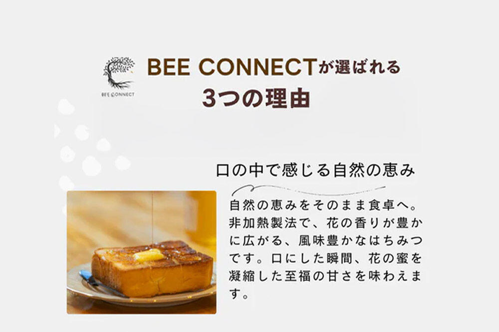 BEE SPOON 3種（7g×各2本）×1セット＜ゆうパケット＞ [BEE CONNECT はちみつ ハチミツ 蜂蜜 セット スティック マロニエ 栃 トチ 栗 玄圃梨 秋田県産]