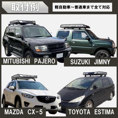 ふるさと納税 恵那市 ROS FIELD ルーフラック アルミ製 160 |  | 01