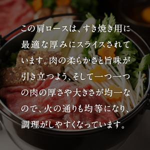 鳥取和牛 肩ロース すき焼き・しゃぶしゃぶ 600g (300g×2) HN47【やまのおかげ屋】 和牛 肉 鳥取 日南町