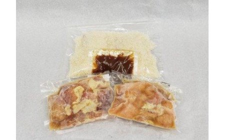 四万十 鶏 唐揚げ 4人前 四万十 ポーク とんかつ お惣菜 2人前 3 セット 個包装 鶏肉 もも むね 豚肉 ブランド鶏 ブランド豚 肉 豚カツ バーベキュー ソース 付き パック 詰め合わせ 高