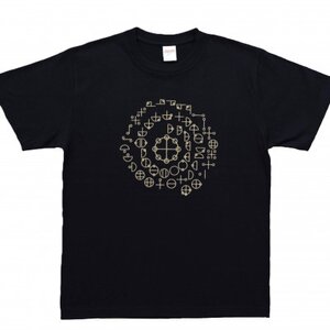 Tシャツ カタカムナ 姫川薬石 ネイビー (半袖 150サイズ)【1619450】