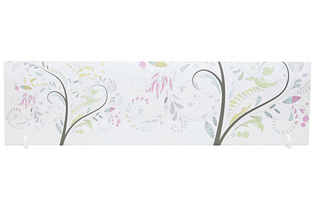 キッチン水はねガードアクリルボード　イマジネーションウッド90㎝