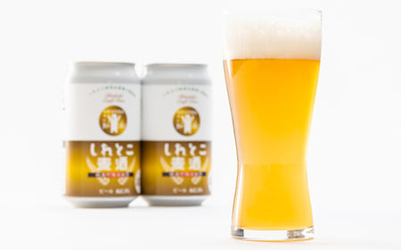 しれとこ麦酒350ml×缶24本入(1ケース) 　斜里町小麦使用【配送不可地域：離島・沖縄県】【1318901】