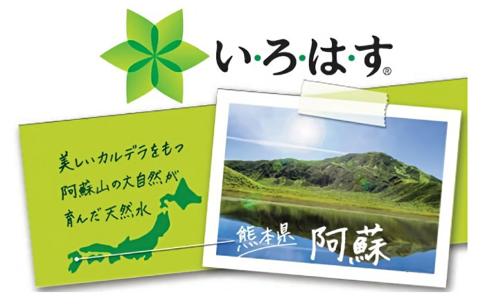 【全6回定期便】い・ろ・は・す(いろはす)阿蘇の天然水 2Lペットボトル×6本(1ケース)＋540mlペットボトル×24本(1ケース)【コカ・コーラボトラーズジャパン株式会社】 [BHAO019]