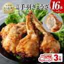 【ふるさと納税】【3ヶ月定期便】宮崎 手羽ぎょうざ 16本 (1kg) - 鶏肉 鳥 手羽先 手羽 餃子 ぎょうざ ギョーザ おつまみ 送料無料 E7214t3