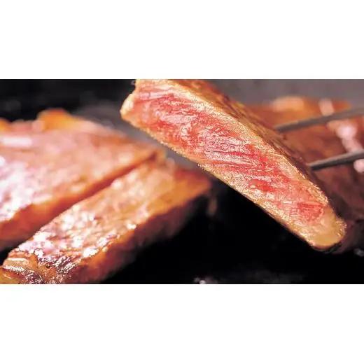 黒毛和牛【常陸牛】ステーキ用　約1kg（ロース）(茨城県共通返礼品)