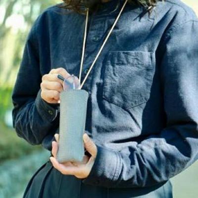 ふるさと納税 川崎市 SKLO 首かけメガネケース(S)【Gray】