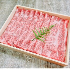 【天満屋選定品】奈義牛カタロース　しゃぶしゃぶ用450g【配送不可地域：離島・北海道・沖縄県・東北・関東・信越、北陸・東海・九州】【1552639】