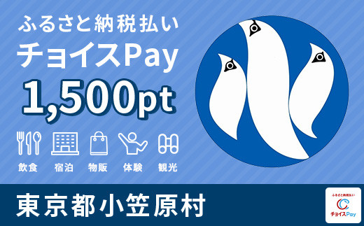 
小笠原村チョイスPay 1,500pt（1pt＝1円）【会員限定のお礼の品】
