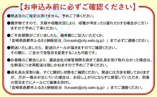 【先行予約】宮崎県西都市産 完熟きんかん 3kg(3L~L)<1.2-41>W
