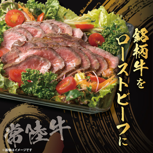 【茨城県共通返礼品】最高級常陸牛 ローストビーフ 2パック（計300g） 常陸牛使用｜ブランド牛 銘柄牛 和牛 黒毛和牛 国産 A5・A4ランク 等級 お肉 牛肉 小分け 個包装 茨城県 大子町（DD