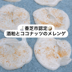 酒粕とココナッツのメレンゲ酒粕とココナッツのメレンゲ 計100g (20g×5袋) [3074]