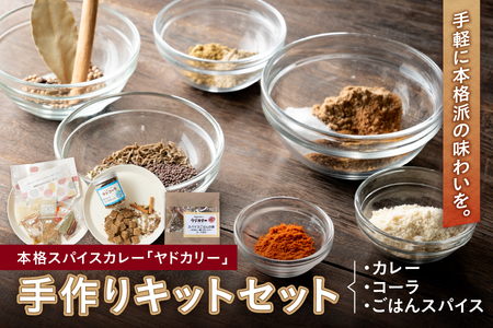 【 近鉄百貨店 】本格スパイスカレー「ヤドカリー」　手作りキットセット（カレー＆コーラ＆ごはんスパイス）│ 手作りスパイスカレー 絶品手作り 贅沢手作り 人気手作り_OS002-0046