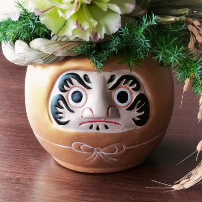 ふるさと納税 戸田市 お正月　福飾り　金だるまフラワーアレンジメント |  | 03