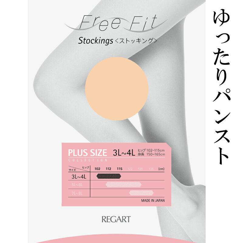 【ふるさと納税】 【フリーフィットシリーズ】ゆったりパンスト 7L-8Lサイズ ブラック スイートベージュ ハニーブラウン レトロベージュ ストッキング 日用品 美容 生活用品 健康用品 健康グッズ スポーツ 旅行 トラベル 抗菌防臭加工 着圧