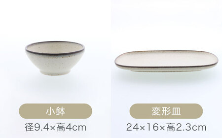 【美濃焼】クレタ 切立リム型 シリーズ各1点 合計6点セット 【カネ定製陶】 プレート ボウル セット[MEI169]