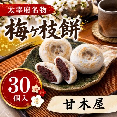 ふるさと納税 太宰府市 【甘木屋】【太宰府名物】梅ヶ枝餅30個入り