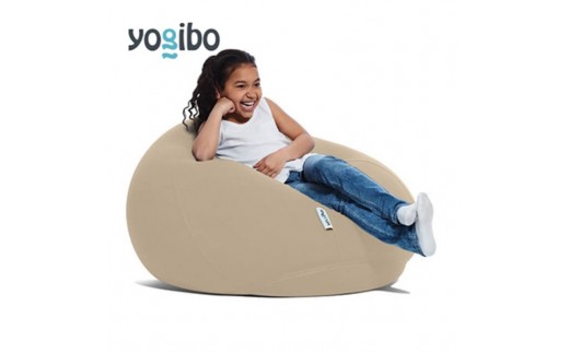 ビーズクッション ヨギボー ドロップ ライトグレー Yogibo Drop 丸型 水滴型 1人掛け 座椅子 コンパクト ローソファ 洗えるカバー インテリア 快適 ギフト プレゼント おしゃれ 贈り物 結婚祝い 誕生日 おすすめ