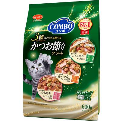 ふるさと納税 袋井市 コンボ キャット かつお節入りアソート 600g×12袋