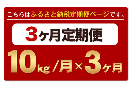 【3ヶ月定期便】令和6年産 新米 定期便 ひのひかり 10kg 《申込み翌月から発送》白米 ｜人気米 熊本県産米 お米 生活応援米