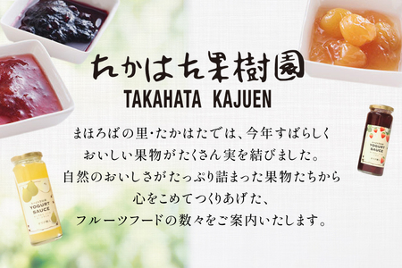 ヨーグルト ソース バラエティー 10本 セット [たかはた果樹園 山形県 高畠町 tk06ays650019] 詰め合わせ フルーツ ベルーベリー 梨 さくらんぼ マンゴー グレープフルーツ キウイ