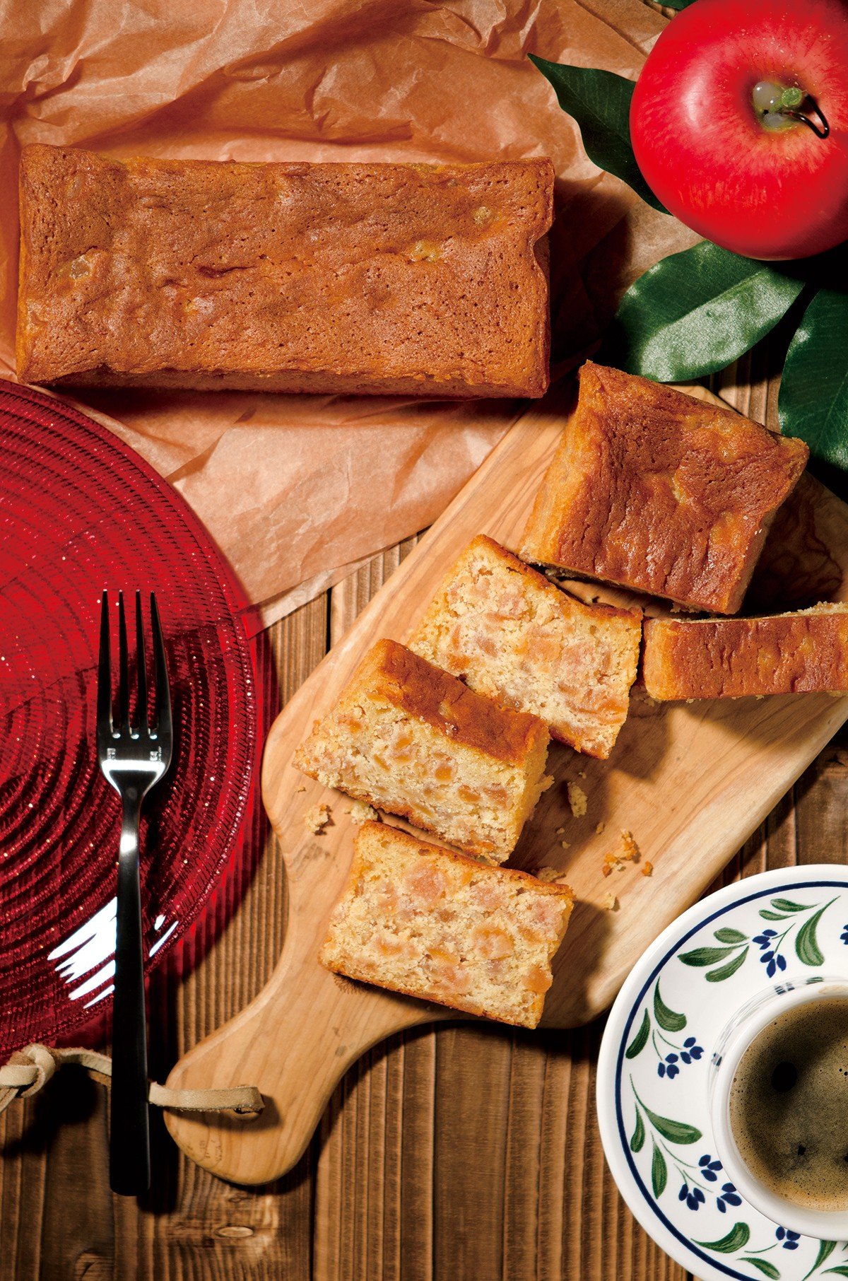 りんごのパウンドケーキ