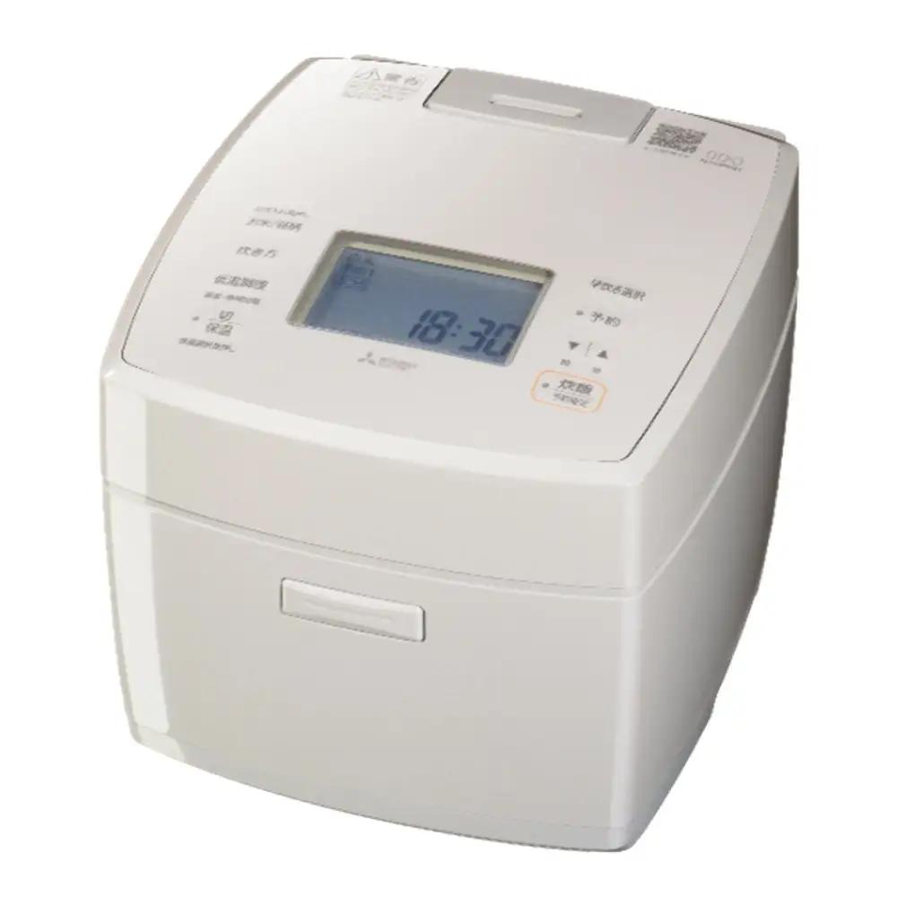 三菱IHジャー炊飯器　ダブル備長炭コート熾火　炭炊釜　NJ-VP10H-W＜カラー：白亜麻＞　【11218-0976】