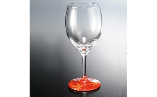 
                  【選べるカラ―】みよし漆器本舗 紀州塗り ぬりもん de Verre ワイングラス 紅葉 300ml
                