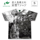 【ふるさと納税】屋久島縄文杉全面Tシャツ　Sサイズ