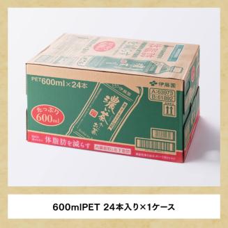 伊藤園 おーいお茶 濃い茶 600ml×24本PET 【 飲料類 ソフトドリンク お茶 ペットボトル 】 宮崎県川南町[F7343]