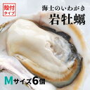 【ふるさと納税】【いわがき 殻付きMサイズ 6個】海士のいわがき 岩牡蠣 生食可 冷凍 牡蛎 牡蠣 かき カキ 岩牡蠣 いわがき 冷凍 父の日 母の日 バーベキュー ギフト