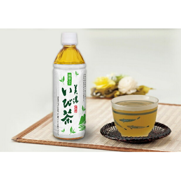 【ふるさと納税】美濃いび茶 抹茶入り 500ml 1ケース 24本入り 緑茶 お茶 日本茶 抹茶入り緑茶 抹茶 茶葉 ペットボトル ペットボトル飲料 飲料 茶 美濃 いび茶 濃厚 香り豊か 保存 備蓄 常備 ケース 常温保存 抹茶飲料 お取り寄せ 送料無料 岐阜県 揖斐川町