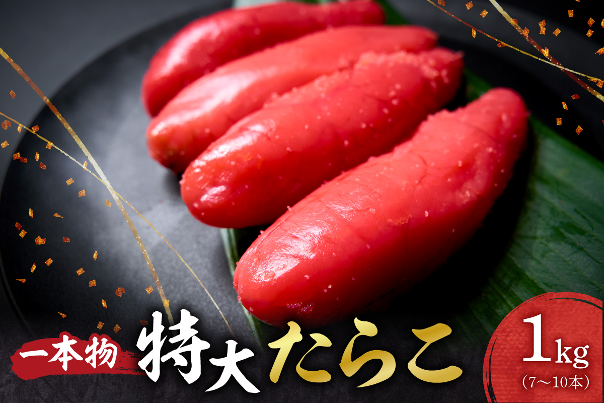 特大一本物たらこ ｜ たらこ 1kg 魚卵 北海道 札幌市