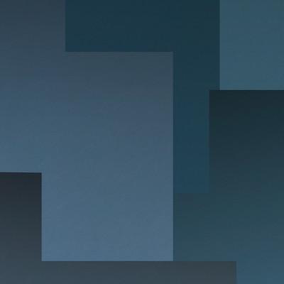 ふるさと納税 綾部市 ＼注目の和紙アート/ 【絵画】群青の街と月　額装サイズ300mmx600mm　阿波紙 |  | 02