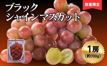 ブラックシャインマスカット1房（700ｇ）