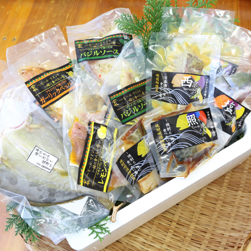 漁師の手作り 味付け切身の詰め合わせ18P（6種×3P）