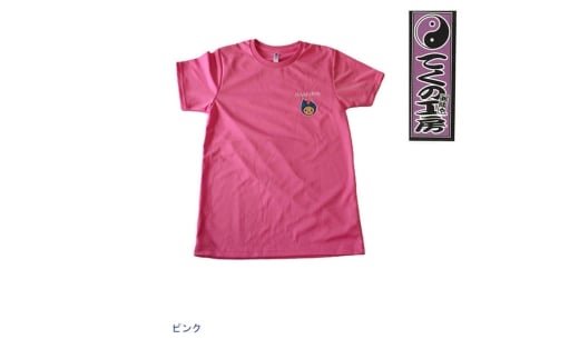 ピンクLサイズ　はむりん女性用Tシャツ ／ 羽村市公式キャラクター ご当地 ゆるキャラ マスコットキャラクター ご当地キャラクター イメージキャラクター かわいい 癒やし 東京都 No.148-04