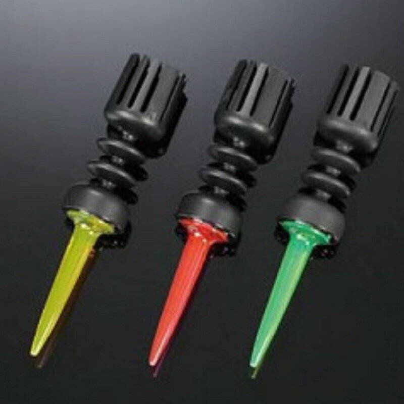 【ふるさと納税】 100切ティー　3個入り／5個セット 〈極限まで抵抗を減らしたスリット斜面構造〉【 ゴルフグッズ ティー スリット斜面構造 ティーアップ 安定感 ゴルフ用品 送料無料 】