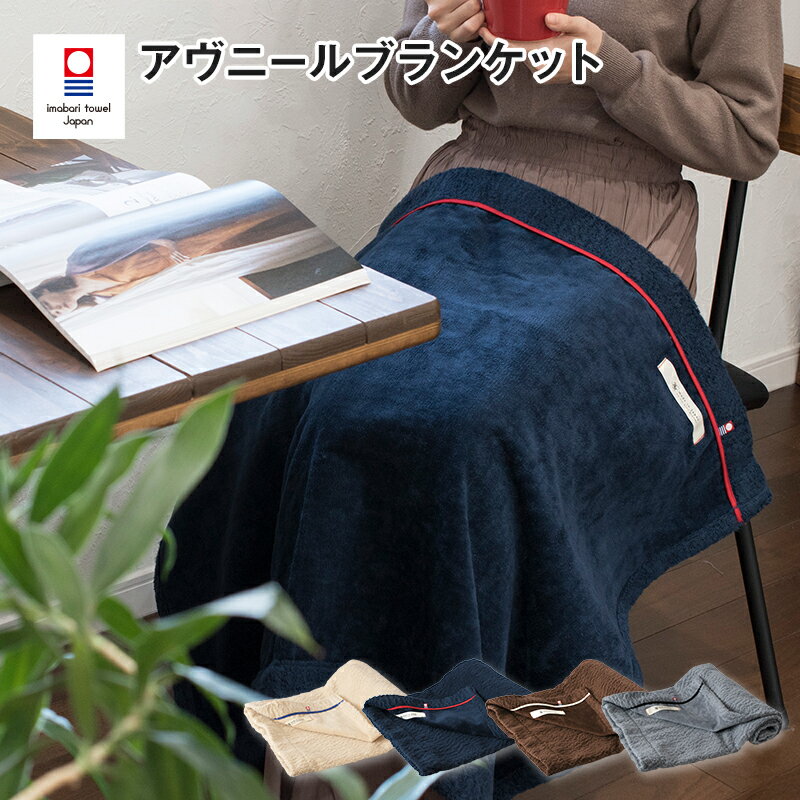 【ふるさと納税】（今治タオルブランド認定品）アヴニール ブランケット 選べるカラー＜ネイビー／グレー／ブラウン／ベージュ＞【I003490】今治タオル サイバール 今治 タオル ブランケット トランパラン
