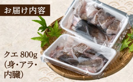 幻の魚 クエ 鍋 セット 800g [WAD013] 海鮮 魚介 鍋 高級 くえ クエ鍋 クエ