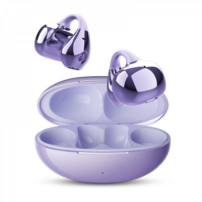 ふるさと納税 名古屋市 【2025年モデル】 空気伝導イヤホン Bluetooth5.4 TWS ＜パープル＞