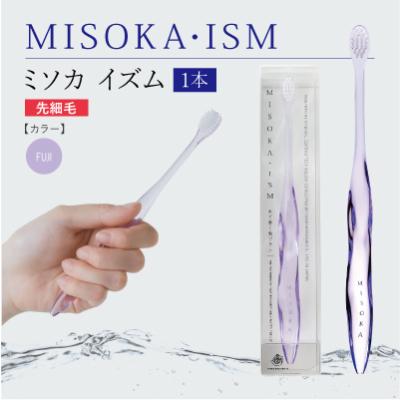 ふるさと納税 箕面市 【デザイナーズモデル】水で磨くプレミアム歯ブラシMISOKA・ISM 本体カラー「FUJI」