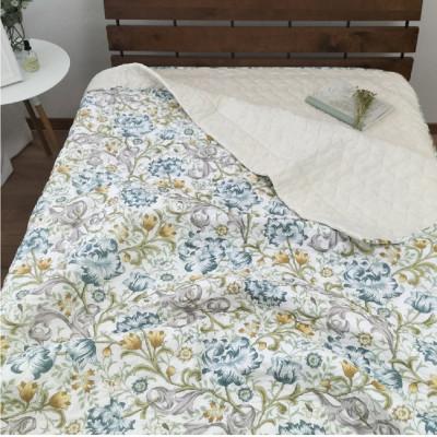 ふるさと納税 岸和田市 【掛敷セット】爽やかリネンコットンガーゼケットと敷パッド (シングル)ブルー3451S3452-BL |  | 03