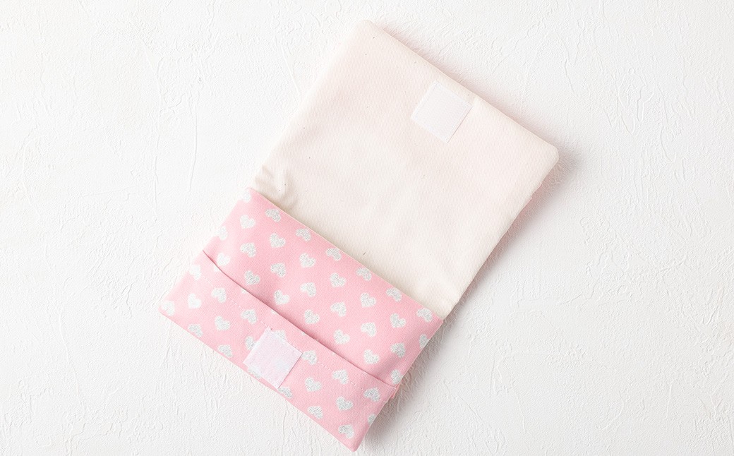 移動ポケット 1点（ピンクラメハート）