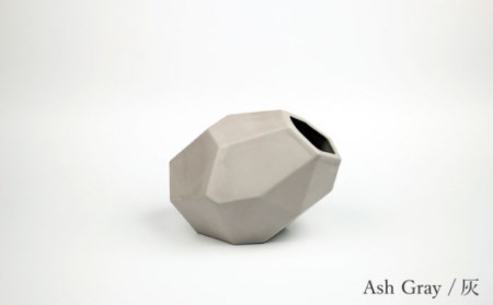【Ash Gray /灰】【波佐見焼】corock フラワーベース 〈Sサイズ〉花瓶 nucca NEIROシリーズ 【選べる6色！】[OAP046-3]